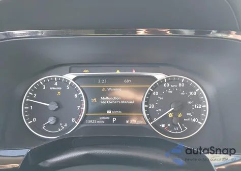 2025 Nissan Pathfinder Sl Fwd из США, поврежденный, VIN 5N1DR3CA5SC249663